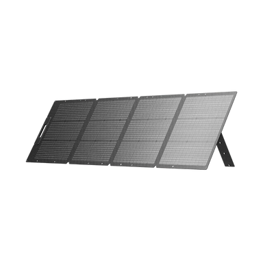 BLUETTI PV200 Solar Panels | 200W Open On Stand Front Right