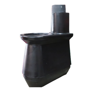Bio-Loo Commercial - Compost Toilet System Pedestal Black