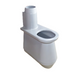 Bio-Loo Domestic-Composting Toilet System Pedestal Light Grey