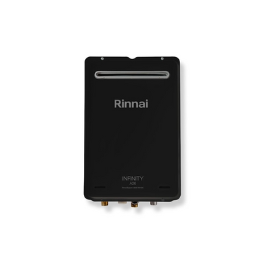 Rinnai Infinity A26 Graphite external LPG continuous flow hot water heater
