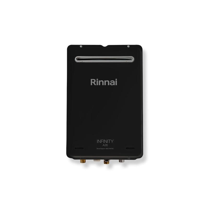 Rinnai Infinity A26 Graphite external LPG continuous flow hot water heater