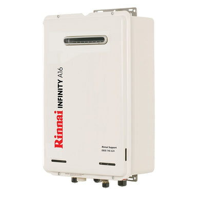 Rinnai Infinity® 16L LPG A Series Continuous Flow Water Heater Front Right