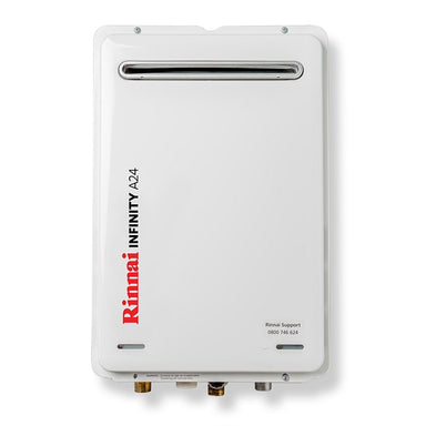 
Rinnai Infinity 24L LPG A Series Continuous Flow Water Heater Front