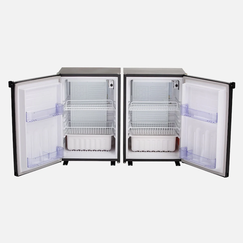 STR100F x2 front both open and empty