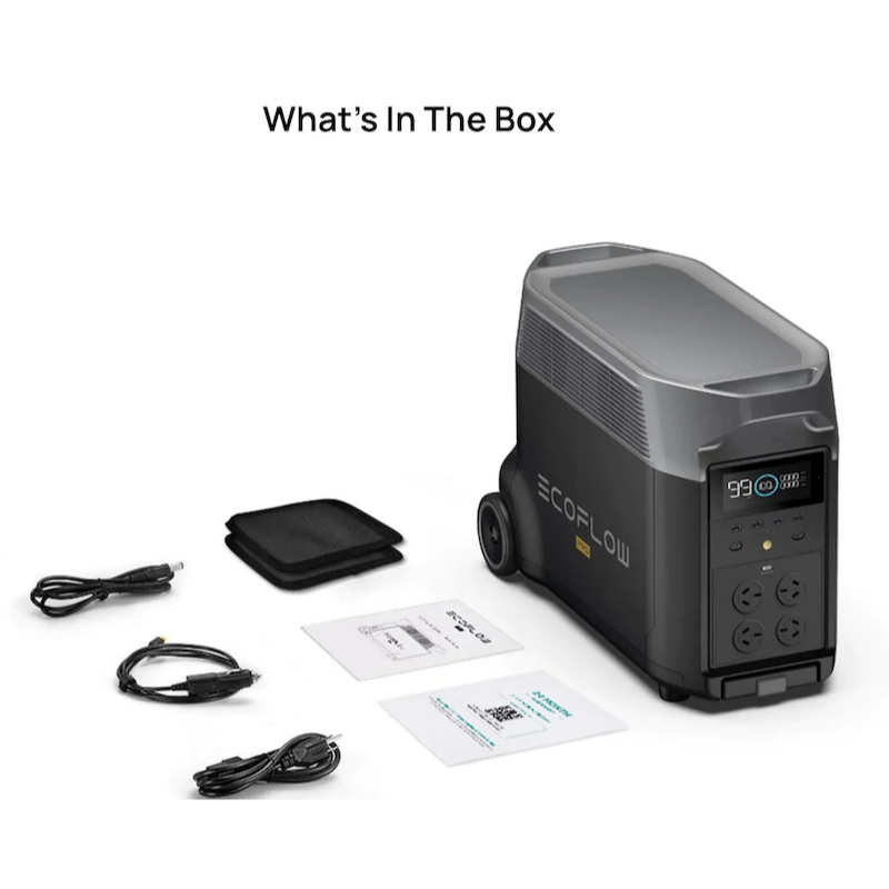 EcoFlow Delta Pro+Delta Pro Extra Battery (Bundle) What's in ther Box