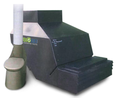 Bio-Loo Domestic-Composting Toilet System Loo and Composter