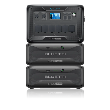 BLUETTI AC500 + 2x B300K | Home Battery Backup Front