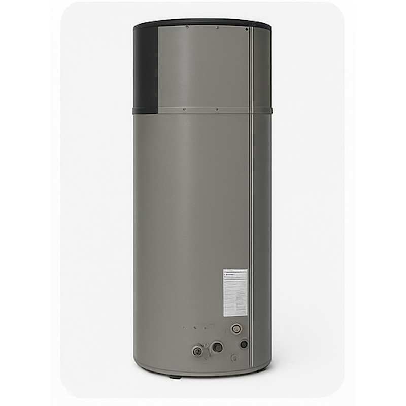 Rheem AmbiPower280e Rear View on White background