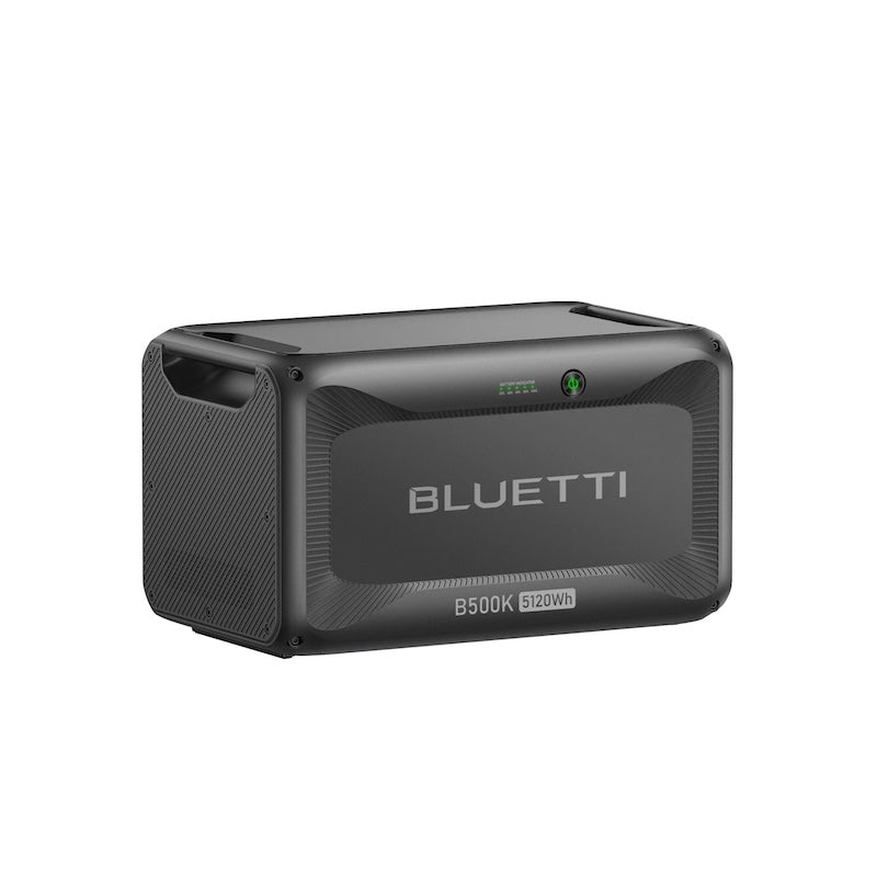 BLUETTI B500K 5.12kWh expansion battery left angled view