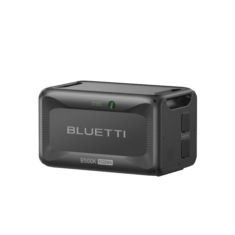 BLUETTI B500K 5120Wh LiFePO4 expansion battery right angled view