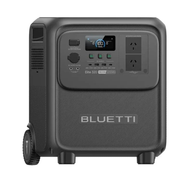 BLUETTI Elite 320 3200Wh portable power station angled front view