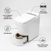 Cinderella Comfort incineration toilet features no plumbing waterless operation sterile ash output