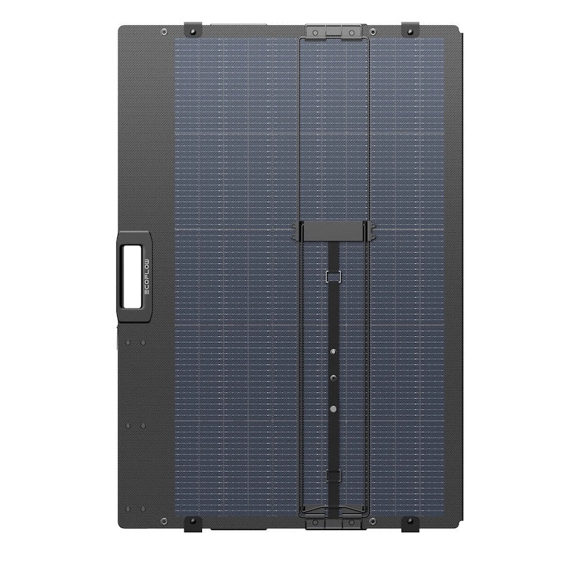 EcoFlow 400W lightweight portable solar panel folded for transport