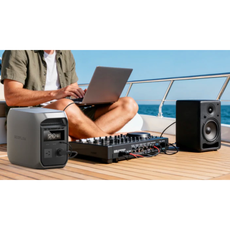 portable-power
EcoFlow DELTA 3 Classic portable power station powering equipment onboard a boat