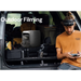 EcoFlow DELTA 3 Classic powering outdoor filming equipment from a vehicle setup