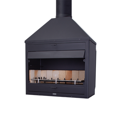 Kent Tekapo Bench Top Outdoor Wood Fire Front Right