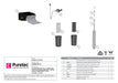 Puretec Hybrid E13 rainwater filtration system component diagram showing filters and UV steriliser parts