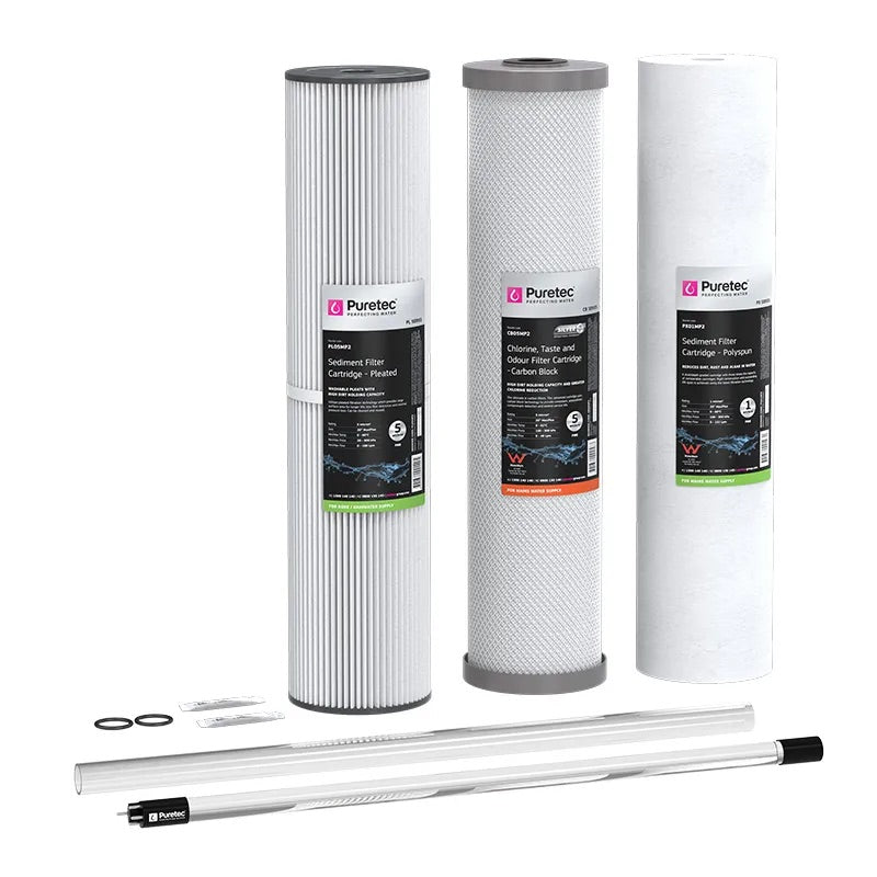 Puretec HR-EI13 replacement filter and UV maintenance kit for Hybrid E13 rainwater filtration system