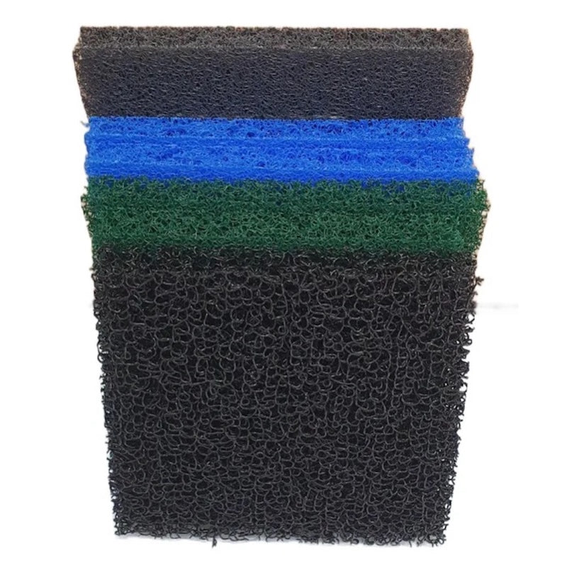 Replacement filtration mats for WaterMate Greywater Recycling Unit designed to maintain greywater filtering performance and irrigation system efficiency