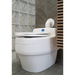 Separett Villa 9010 installed in off grid cabin bathroom