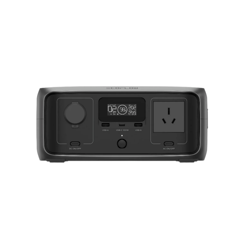 EcoFlow RIVER 3 UPS Portable Power Station – 300W, 245Wh Backup Power Front