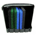 Internal filter media inside the WaterMate greywater recycling system showing multi-stage filtration